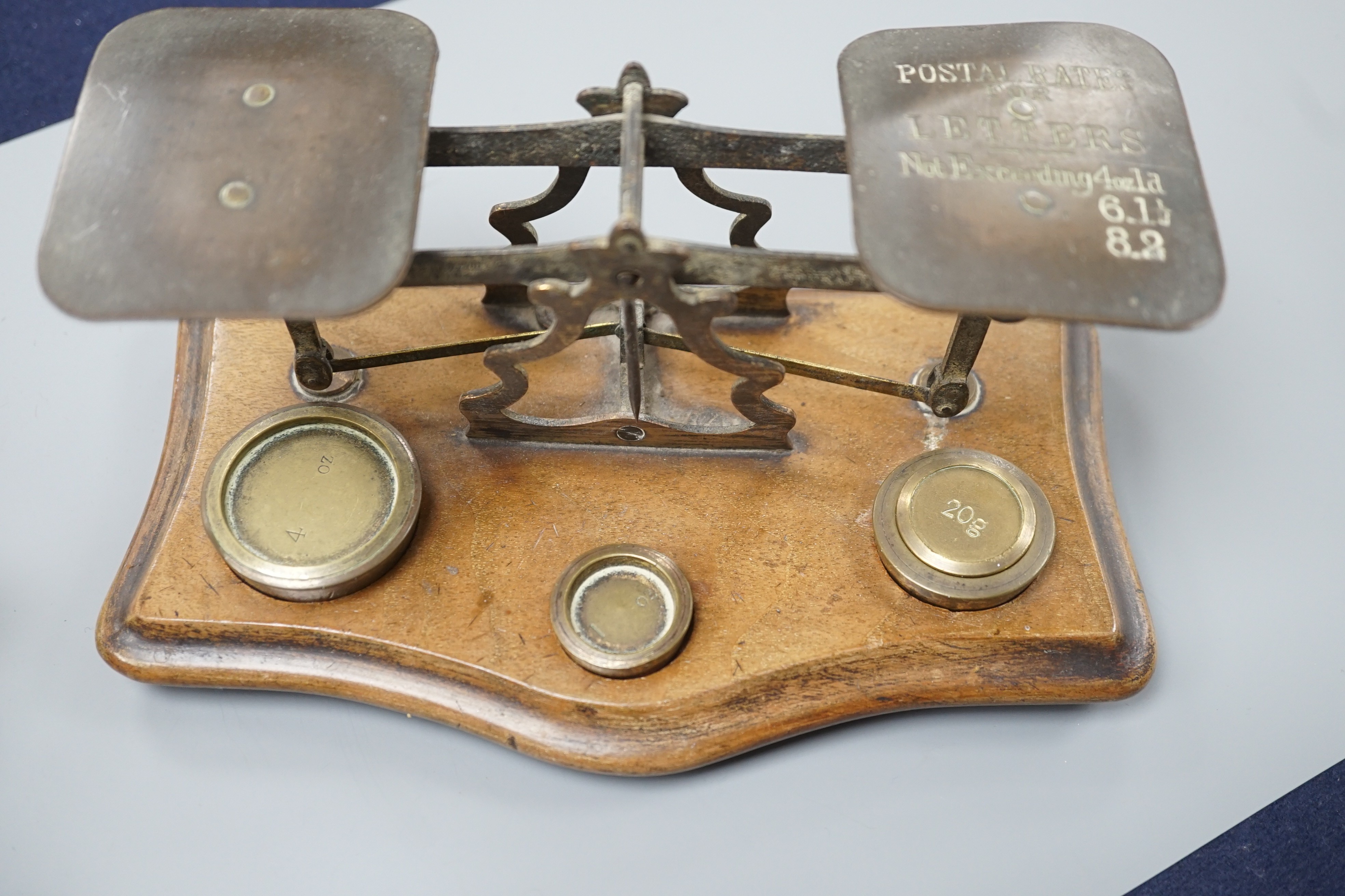 A 19th century engine turned ivory snuff box, scales, boxes etc.